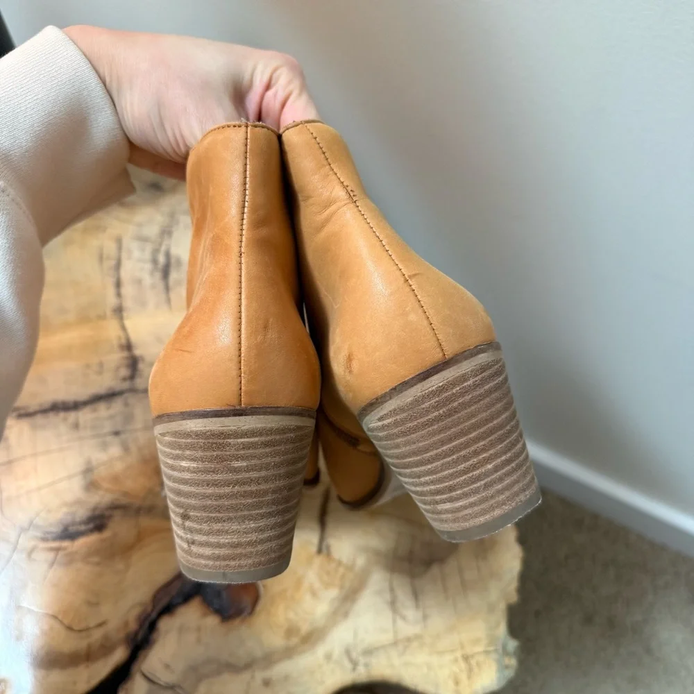 Lucky Brand Tan Booties - Picture 3 of 8